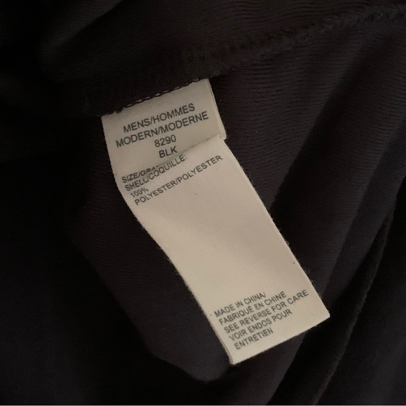 Men’s XXL WOOLRICH Modern Fit Black Lightweight Soft Fleece Half Zip Jacket NWT - Picture 13 of 14